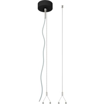 LEDVANCE Linear IndiviLED nedhængningskit sort EVERLOOP 1 stk.