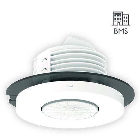 Tilstedeværelsessensor P49MR DALI-2 BMS 12-13 m til planforsænkning (SnapFit) hvid