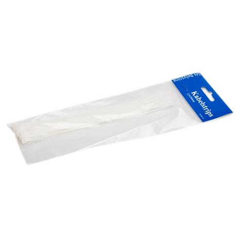 Kabelstrips klare 2,5x200mm 20 stk GN-pak
