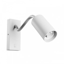 Squalla Variosa Flexi Switch GU10 Væglampe Uden Lyskilde Hvid 230V IP20 55x100x410mm