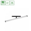 Sort CCT/Dæmpbar LED Loftlampe 12W - 150° Skinne Lys - 28x400x75mm - 5 års garanti
