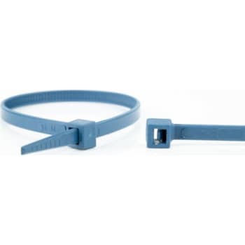 Kabelbinder detekterbar 3,6x200 mm, blå