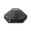 Kablet mikrofon til Konference - USB, mute-knap, Sort