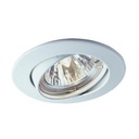 MR11 Downlight armatur m. kip - 12V / 20W, Hvid (IP20)