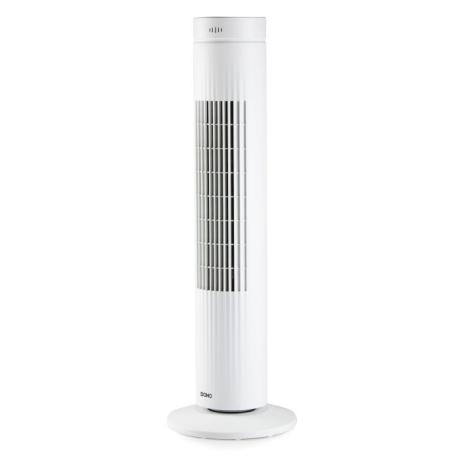 Tårnventilator hvid 76cm m/fjernbetj.
