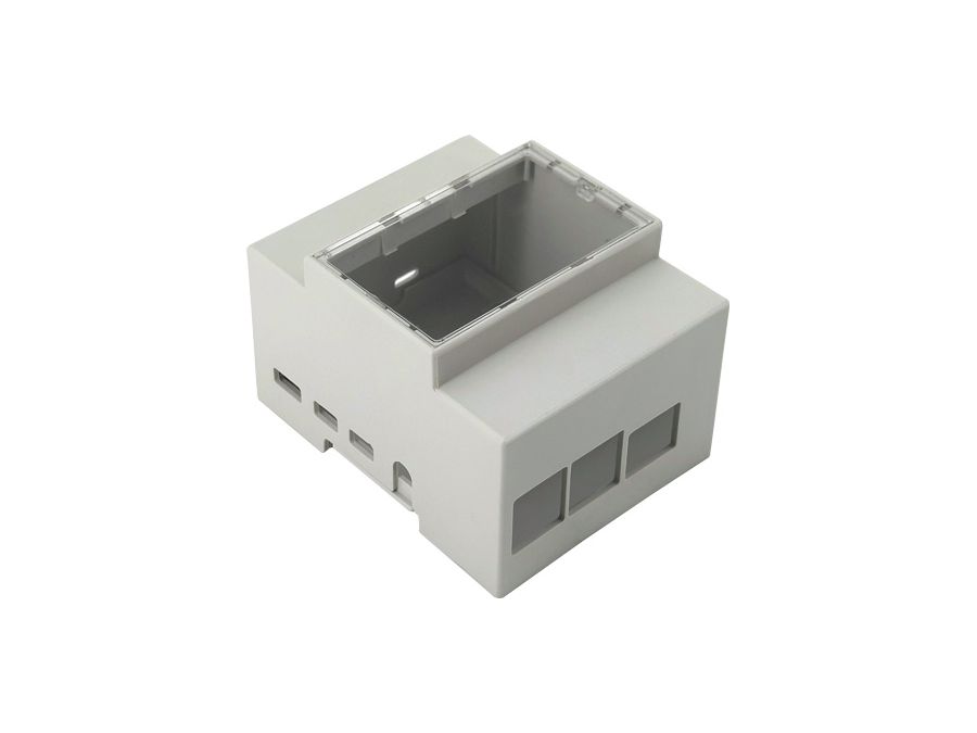 DIN-skinne kabinet til Raspberry Pi 4B, Hvid