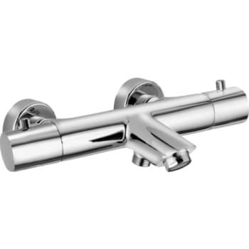 Lavabo Argo kar-/brus termostatblander med ECO stop, krom