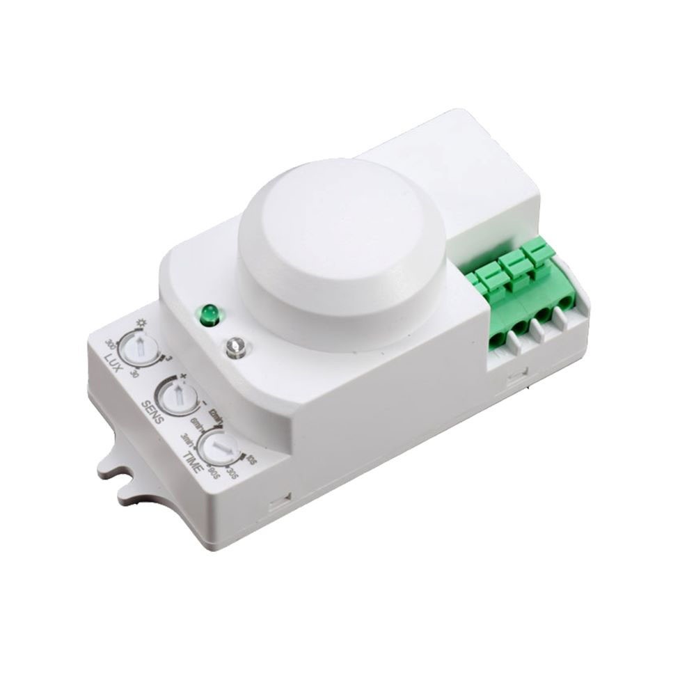 Mikrobølgesensor - Hvid, Manuel Tilsidesættelsesfunktion, Maks: 300W LED