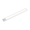 LED Skabslys med PIR Sensor, 2.5W, 3000K, Sølv, Husdesign, IP20 - Ideelt til skabe og skuffer