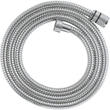 Grohe VitalioFlex metal bruseslange m. twist stop (16bar) Chrome, 1750mm