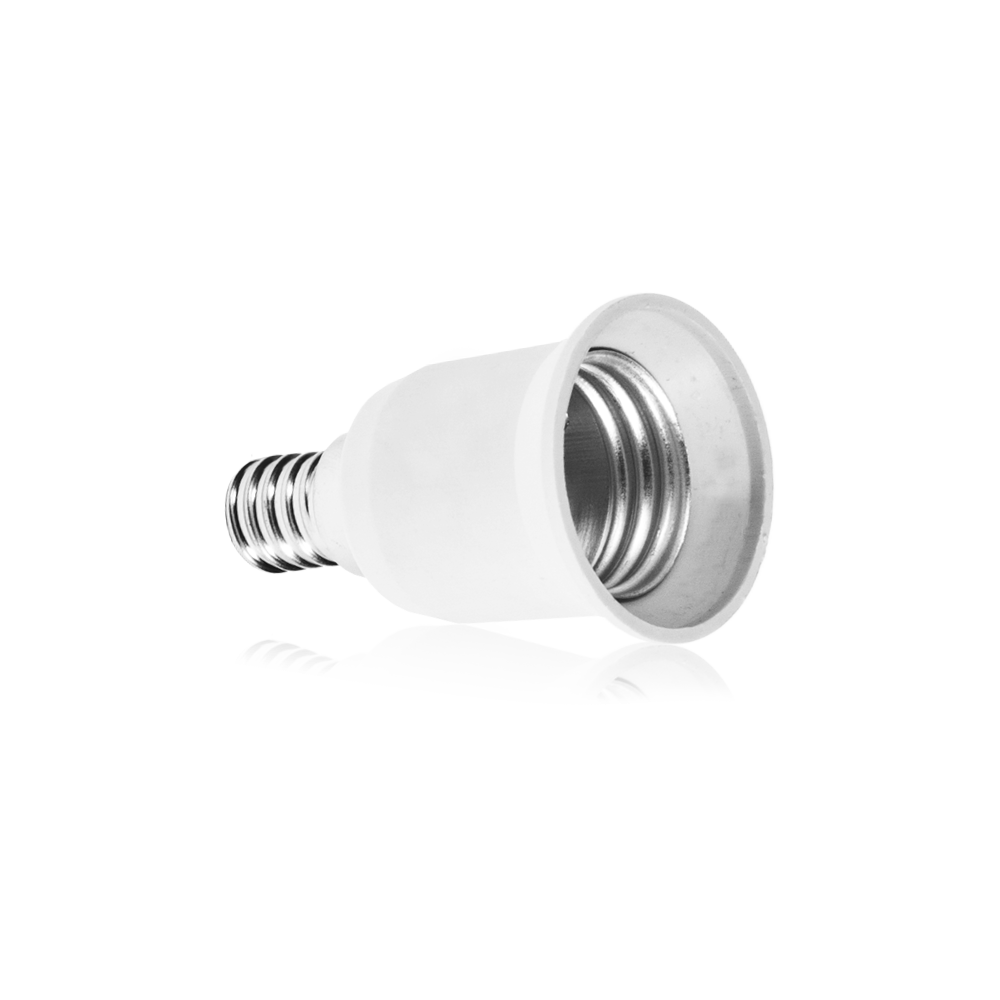 E14 til E27 adapter - 230V input