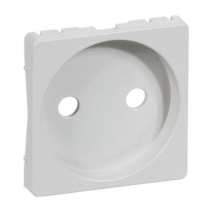 Fuga Afdækning stikkontakt uden jord 1m Lysegrå