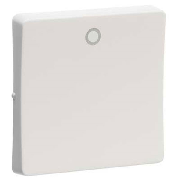 LK FUGA®afbryder 16A tangent 2 pol 1, hvid (ny type)