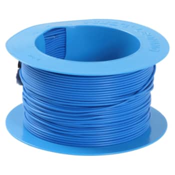 Ledning H07Z1-U 1x2,5 blå, R100, halogenfri (PVL)