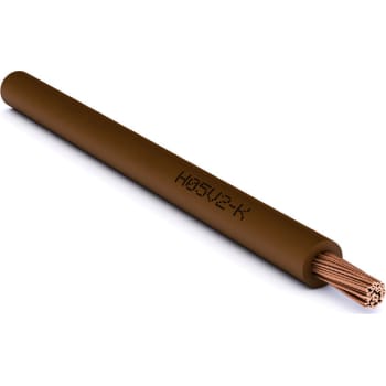 Ledning H07Z-K HF 90° 1 x 6,0mm² Sort R100 (metervare)