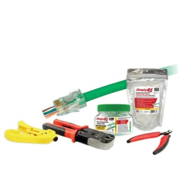 Simply45 starter kit CAT6. Alt til at komme i gang.