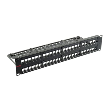 Simply45 Patchpanel Rack 48 Port Unloaded Uskærmet 2U