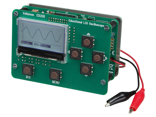 LCD oscilloskop (loddekit)