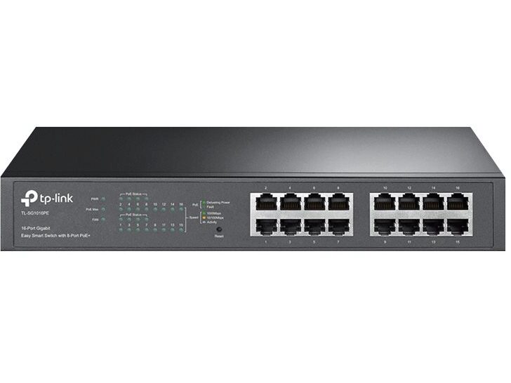PoE Gigabit Switch, Easy Smart - 1000Mbps, 16 porte (4xPoE+)