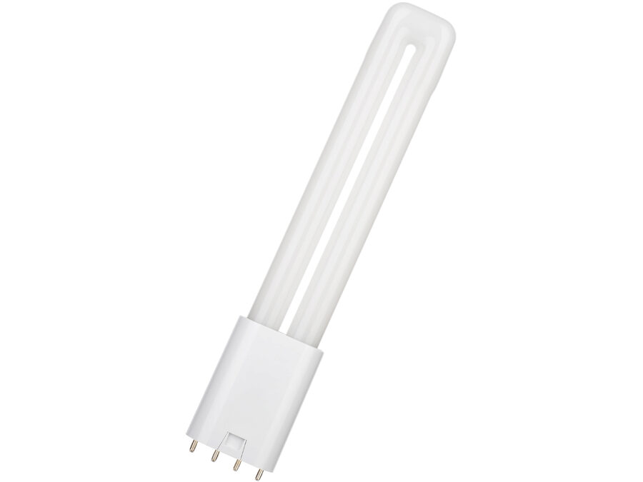 LED PL kompaktrør - 8W (18W), 2G11, AC (830)