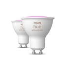 Philips Hue White and color ambiance GU10 4.2W 400 lumen 2-pak