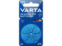 Batteri til høreapparat - PR44/675 (6 stk.)