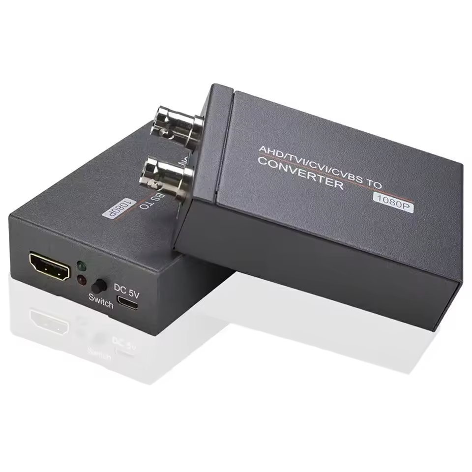 AHD/TVI/CVI/analog til HDMI video konverter -  HD 4K (1080P)
