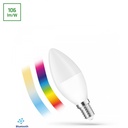 LED kertepære 4,9W E14 RGBW+CCT+DIM, Spectrum, Smart Easy - 230V, 520lm, RA80, Btm