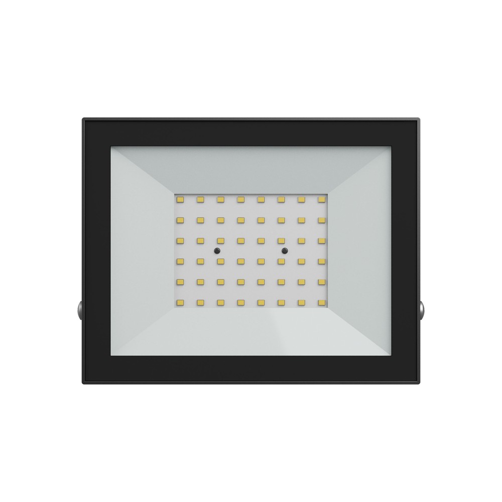 Noctis Lux 4 projektør 50W - varm hvid, 230V, IP65, sort - Ideel til udendørs belysning - 176x137x25mm