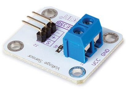 Spændingssensormodul til Arduino - 0-25Vdc