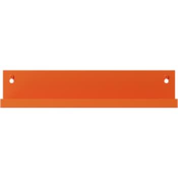 Nichba hylde l-formet 40 cm orange pulverlakeret