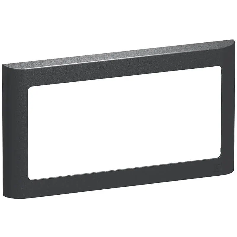 LK Fuga ramme SOFT 63 2m vandret - koksgrå