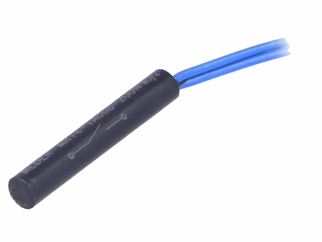 REED kontakt - Magnetisk, SPST-NO (0,5A/100Vdc) m. ledn.
