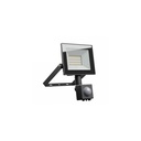 Noctis Lux 4 Projektør 20W Varm Hvid IP44 Sort PIR Sensor 230V 116x174x53mm RA70 1650lm