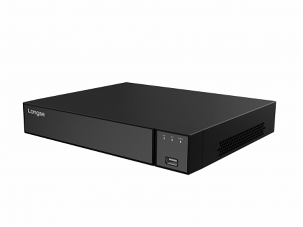 HD NVR netværksvideooptager - 9 x IP kam., 4 x PoE, 4K 8MP