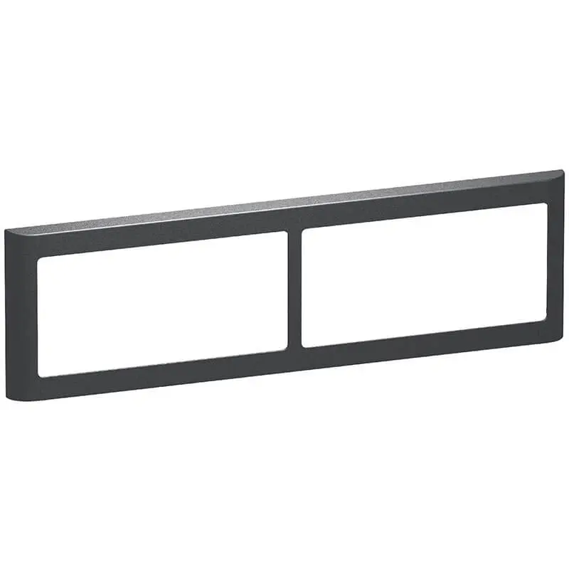 LK Fuga ramme SOFT 63 2x2m vandret - koksgrå