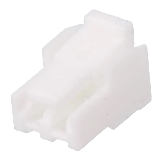 Ledning-til-print stikhus - JST GH, 1x2pol, 1,25mm
