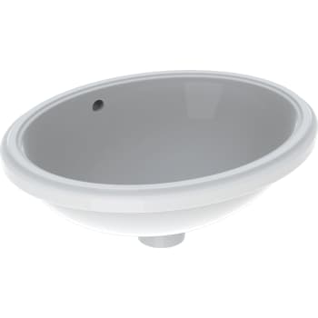 variform vask underl. oval 42cm, hvid kt