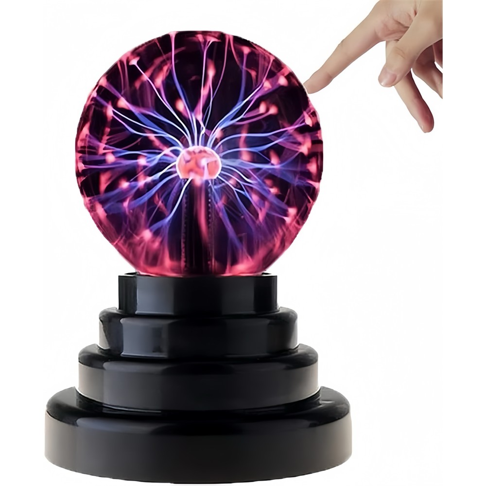Plasma Lampe - Ø8,3 cm, ideel til børn og dem med en legende sjæl