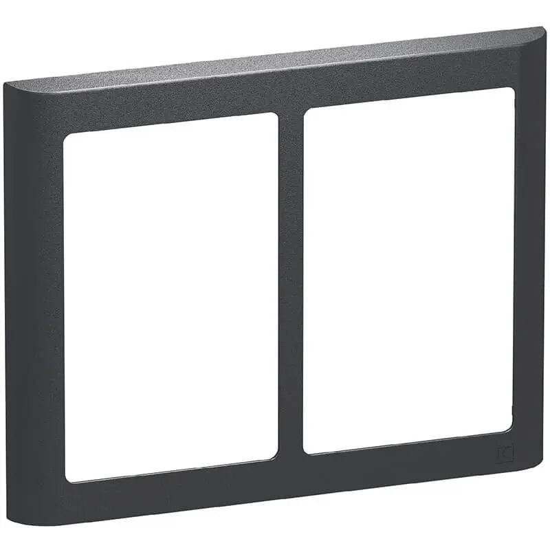 LK Fuga ramme SOFT 63 2x1½m - koksgrå