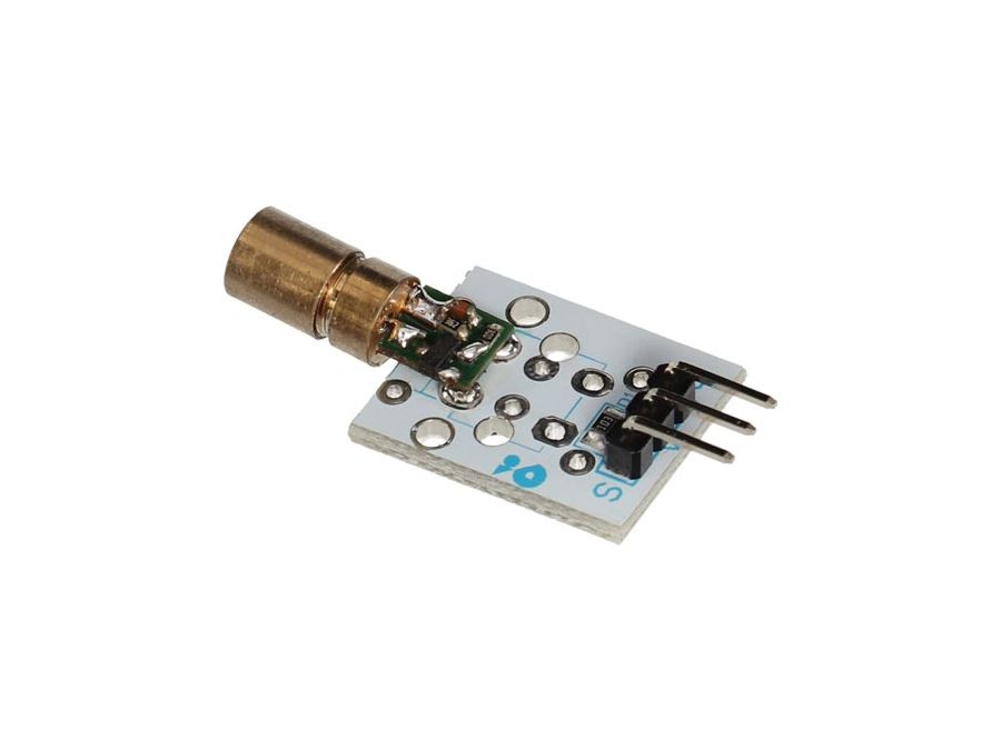 Lasermodul til Arduino® - 5V / 20mA, 650nm, Rød