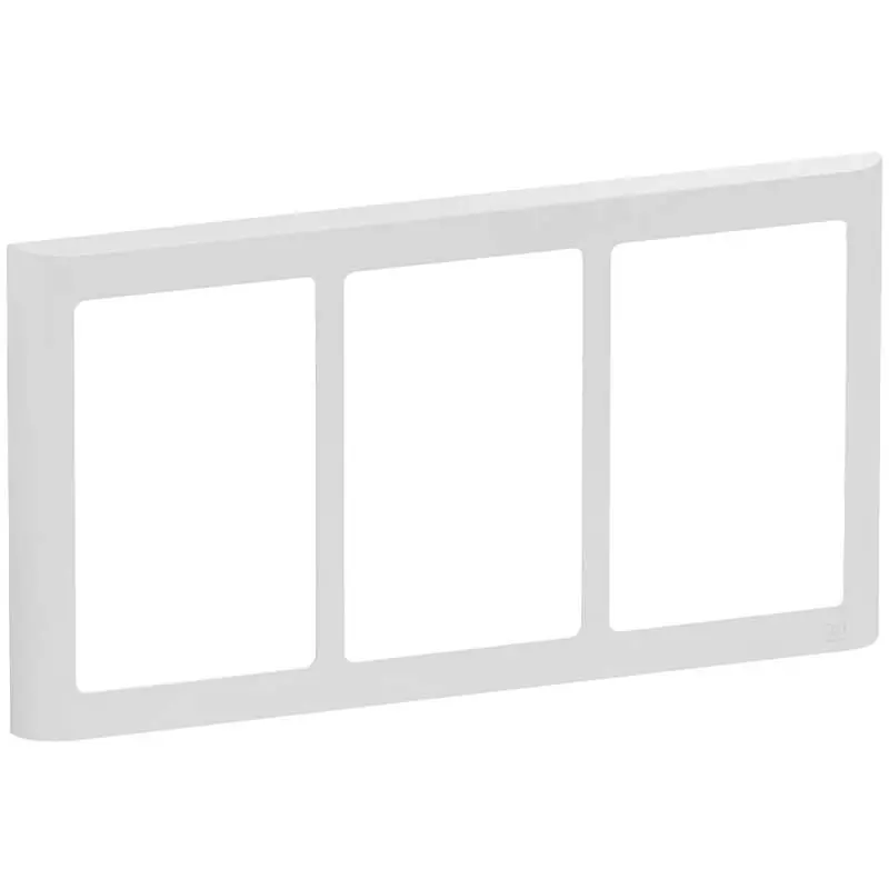 LK Fuga ramme SOFT 63 3x1½m - lysegrå