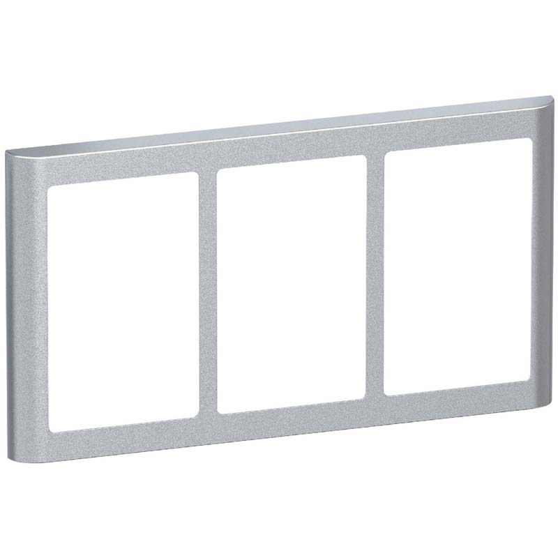 LK Fuga ramme SOFT 63 3x1½m - stålmetallic