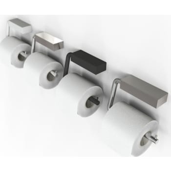 Frost Quadra toiletrulleholder 3, sort
