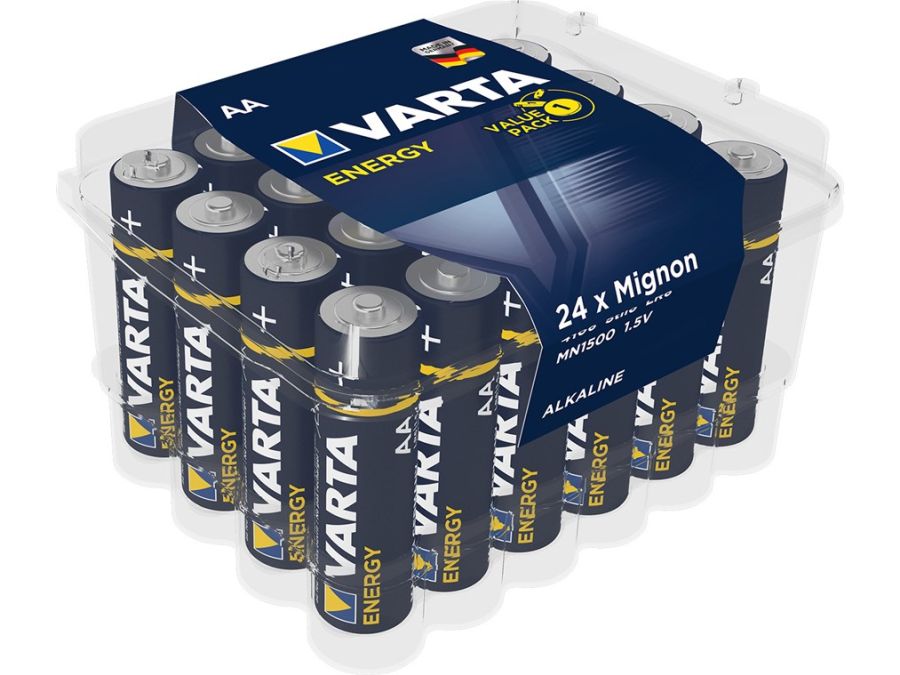 ENERGY AA/LR6 alkaline batteri - 1,5V (24 stk.)