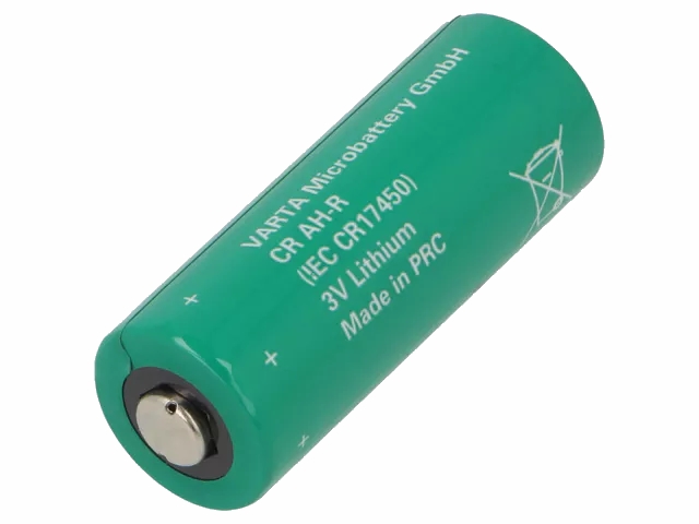 CR17450 (4/5A) Lithium batteri, 3V 2400mAh (Ø17x45mm)