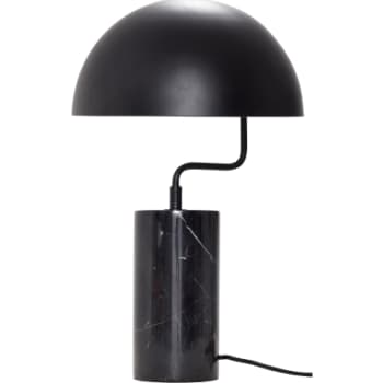 Hübsch poise bordlampe sort