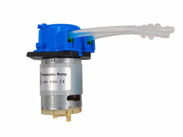 Mini doseringspumpe - 12V 5W, 80ml/min., støjsvag