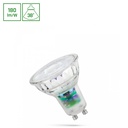 LED GU10 Pære 2,5W 230V Neutral Hvid Linse 38° A-klasse RA80 Spectrum 460lm