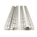 Aluprofil til LED strip - 2 meter, fleksibel indspartling